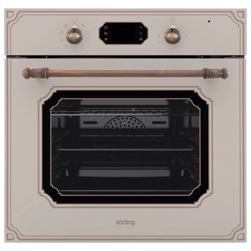 Электрический духовой шкаф Korting OKB 4911 CRGB RU, бежевый